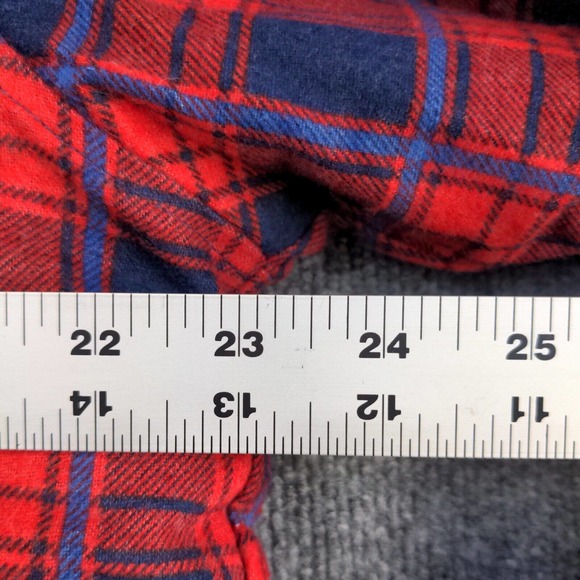 Outdoor Exchange Men's Flannel Shirt Jacket Shacket Multi Large Plaid Vintage - Picture 16 of 16